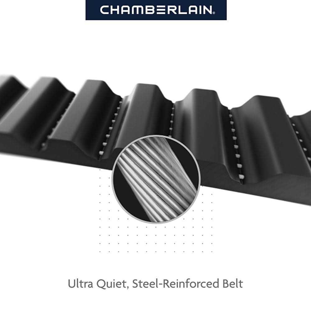 Chamberlain 1/2-HP Smart Belt Drive Garage Door Opener Wi-fi Compatibility