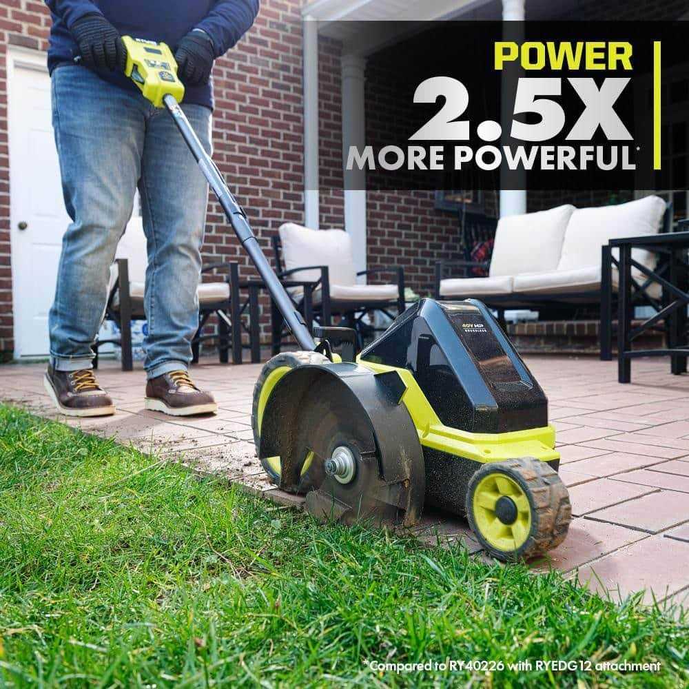 RYOBI 40V HP Brushless 9 in. Cordless Edger