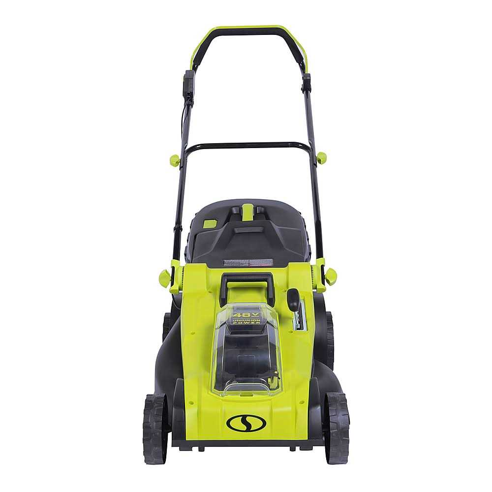 Sun Joe 48-Volt iON Cordless Lawn Mower – Black