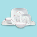 Corelle Splendor Square Dinnerware Set