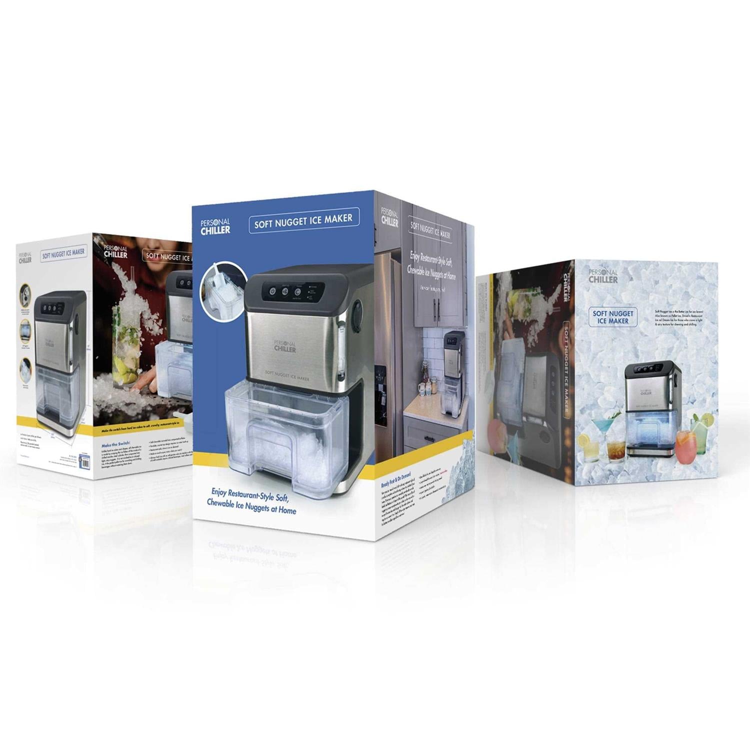 Personal Chiller Soft Nugget Ice Maker
