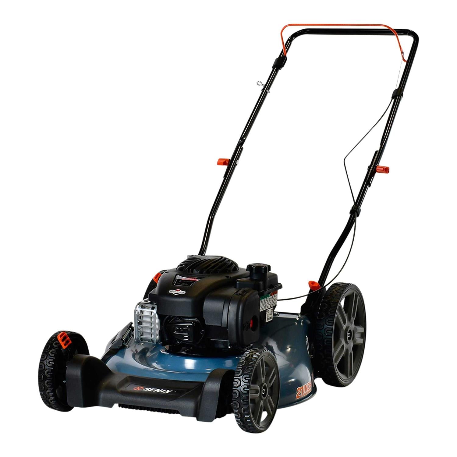 Senix 21 In. 125cc 2-In-1 Push Gas Lawn Mower