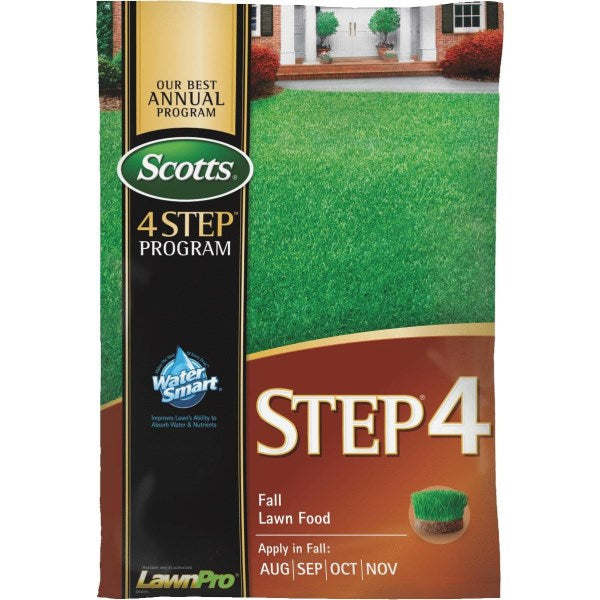 Scotts 4-Step Program Step 4 37.84 Lb. 15,000 Sq. Ft. 32-0-12 Fall Lawn Fertilizer