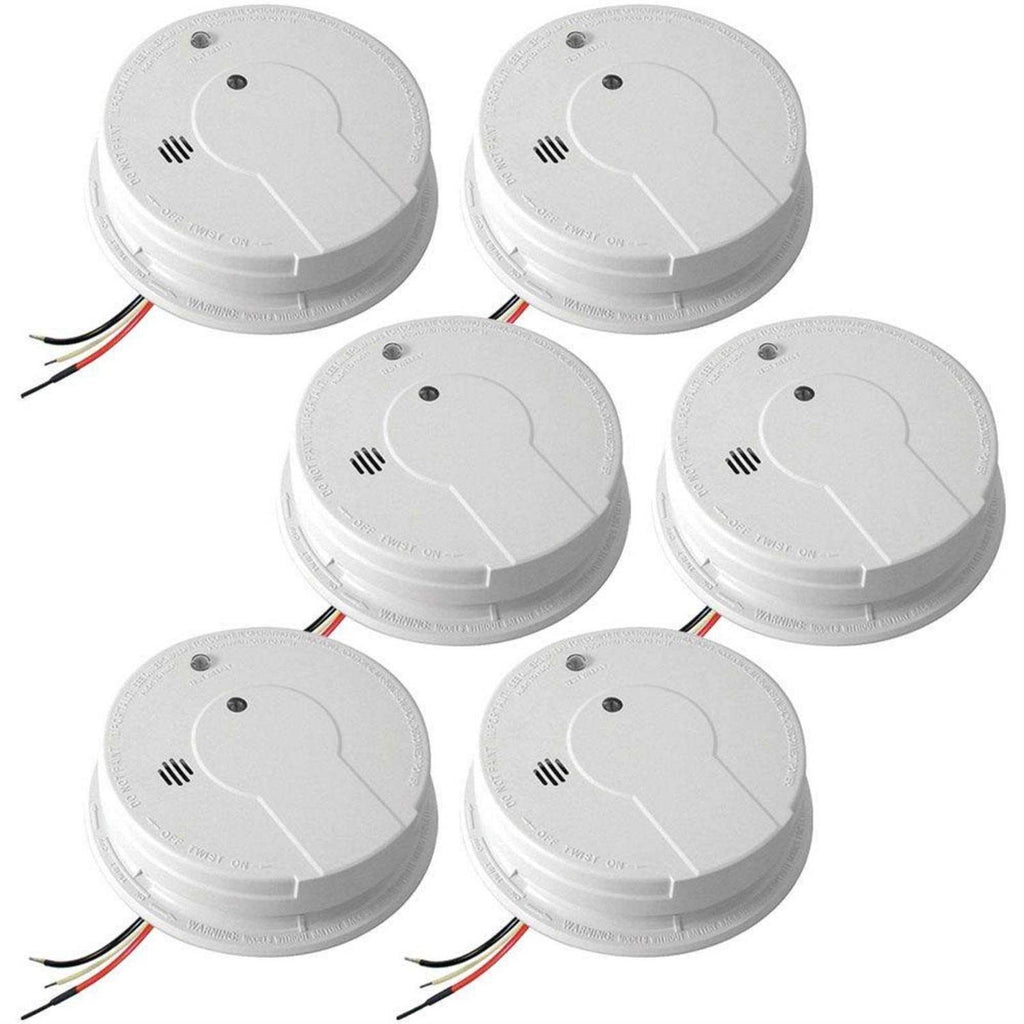Kidde Hardwire Smoke Alarm with Battery Backup and Hush Feature