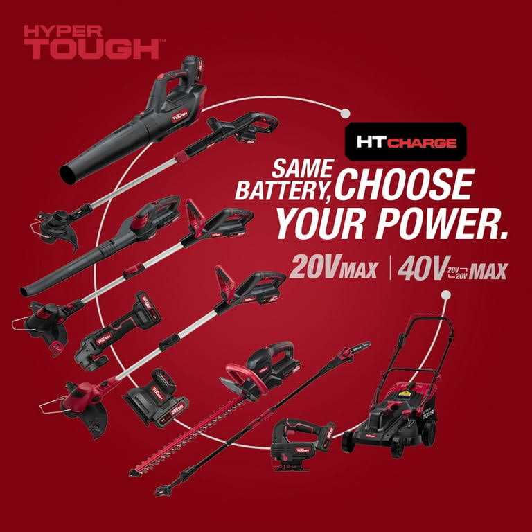 Hyper Tough 20V 4.0Ah Battery Powered 12 Brushless Chainsaw HT22-401-03-03