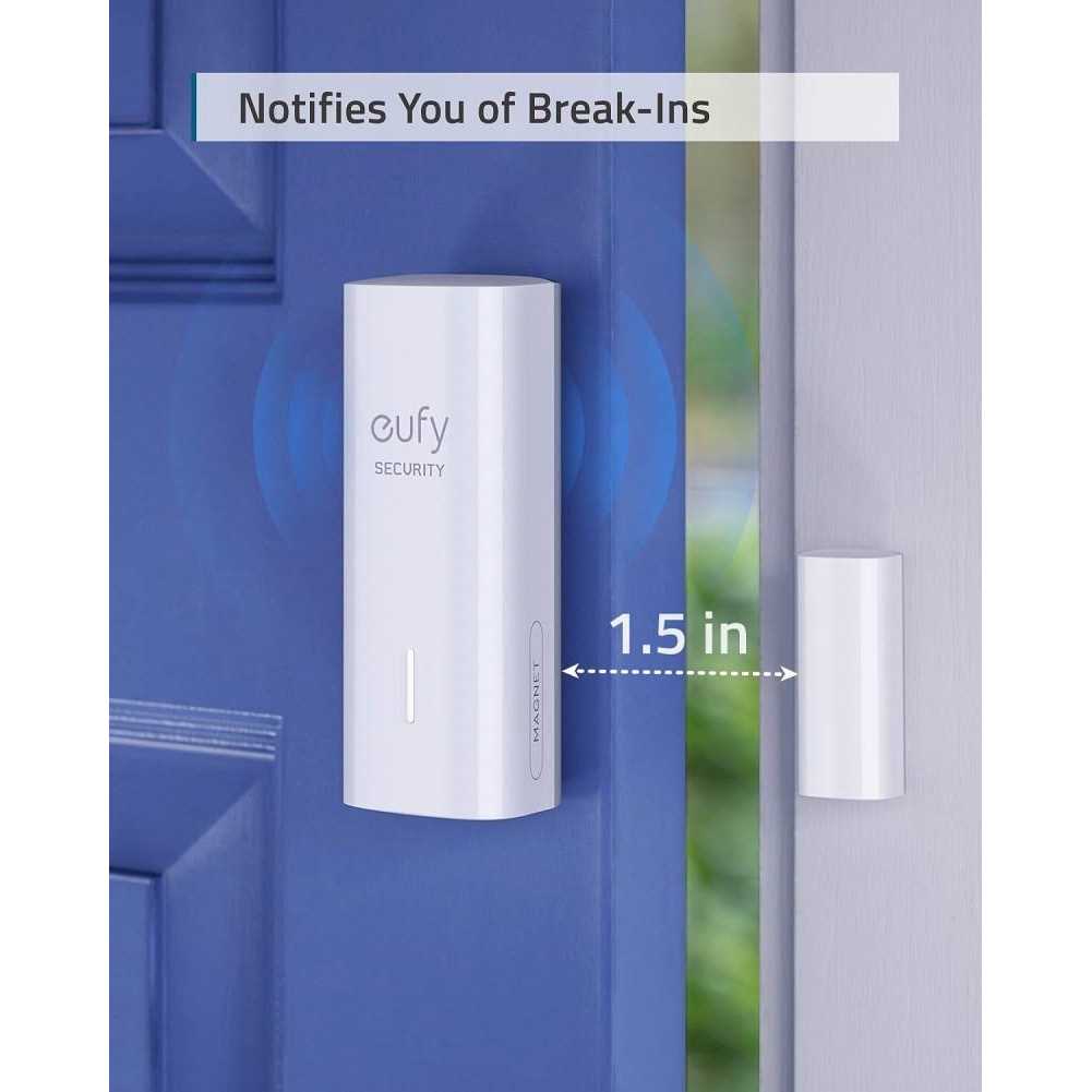 Eufy Security Entry Sensor, Detects Opened and Closed Doors or Windows