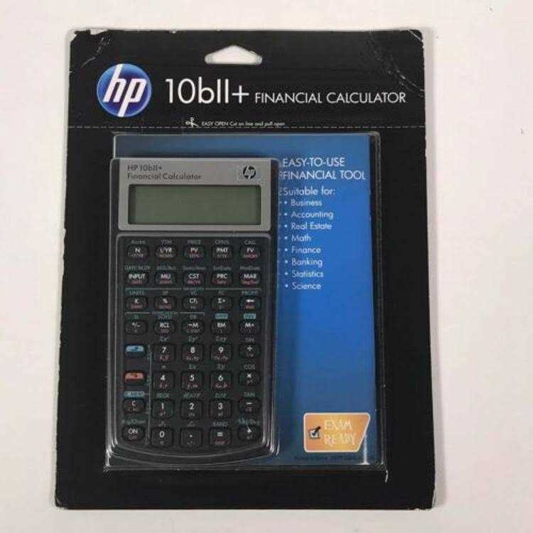 HP 10bII+ Financial Calculator