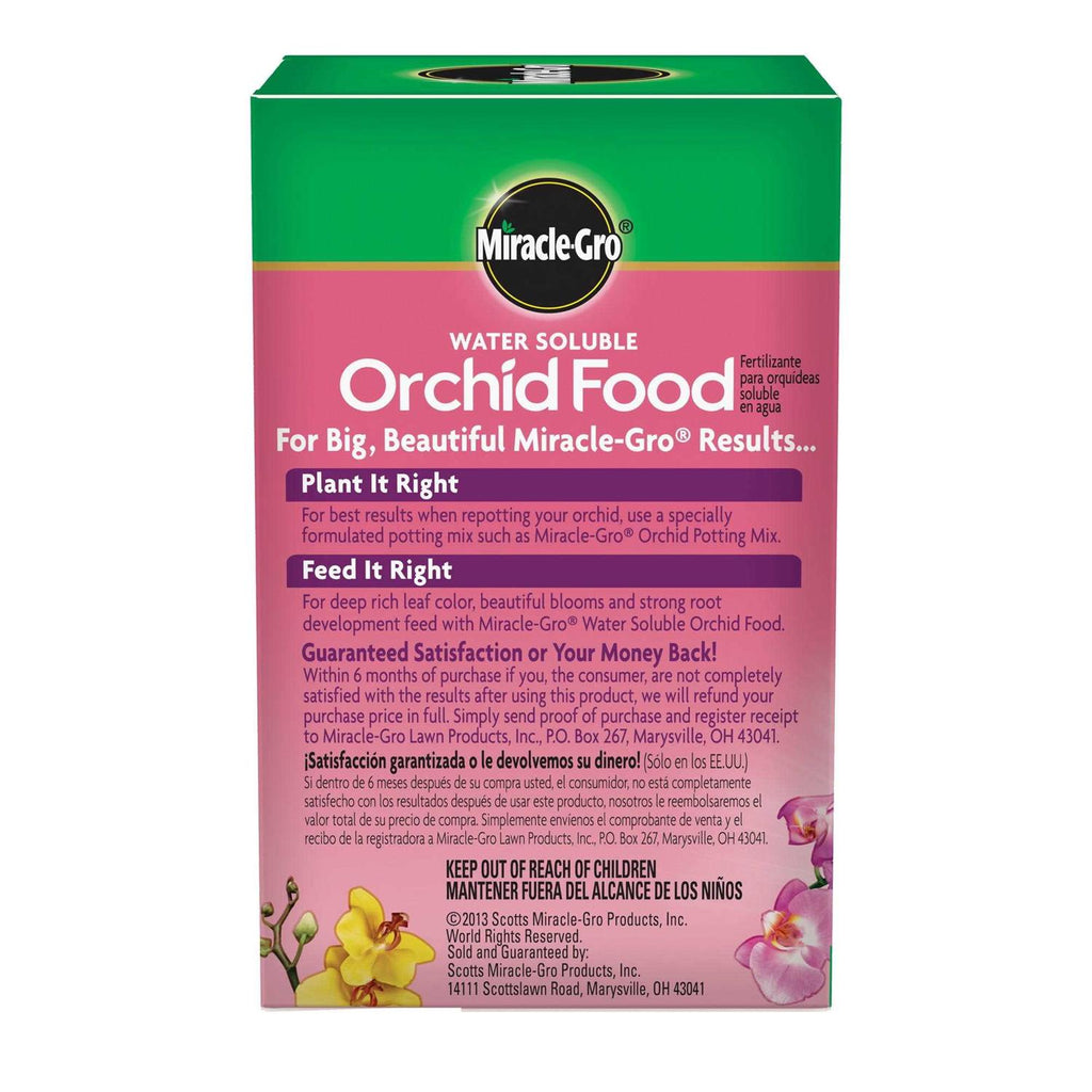 Miracle Gro Water Soluble Orchid Food