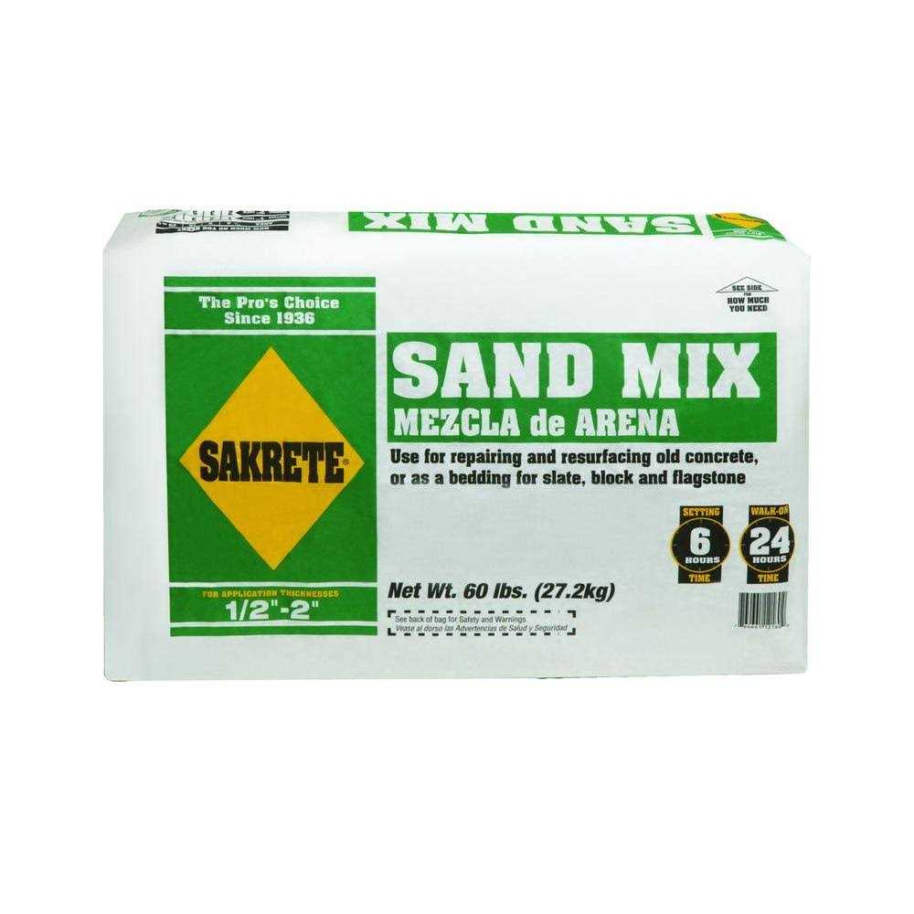 Sakrete 65306217 60 Lbs. Sand Mix