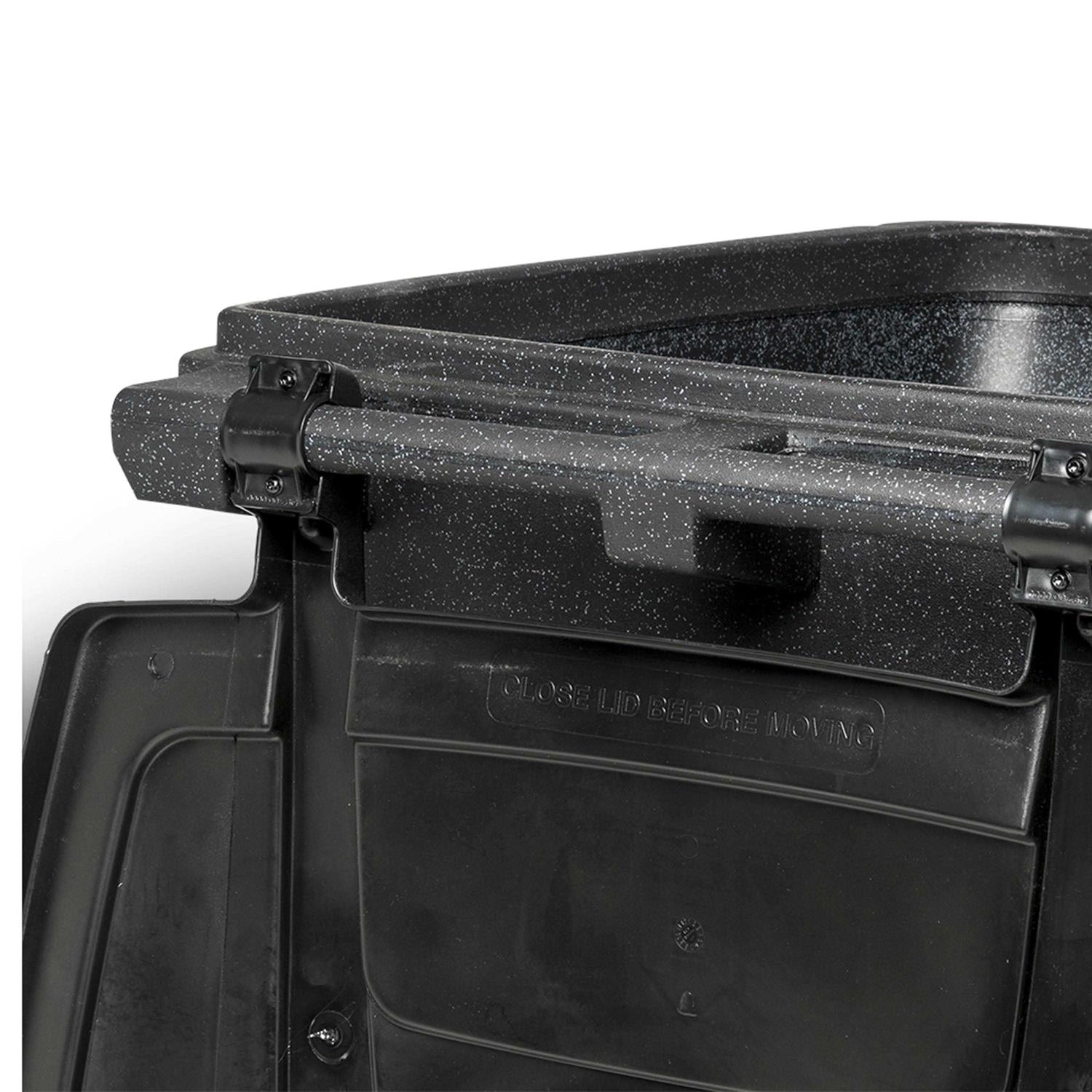 Toter 96 Gallon Trash Can with Smooth Wheels and Lid