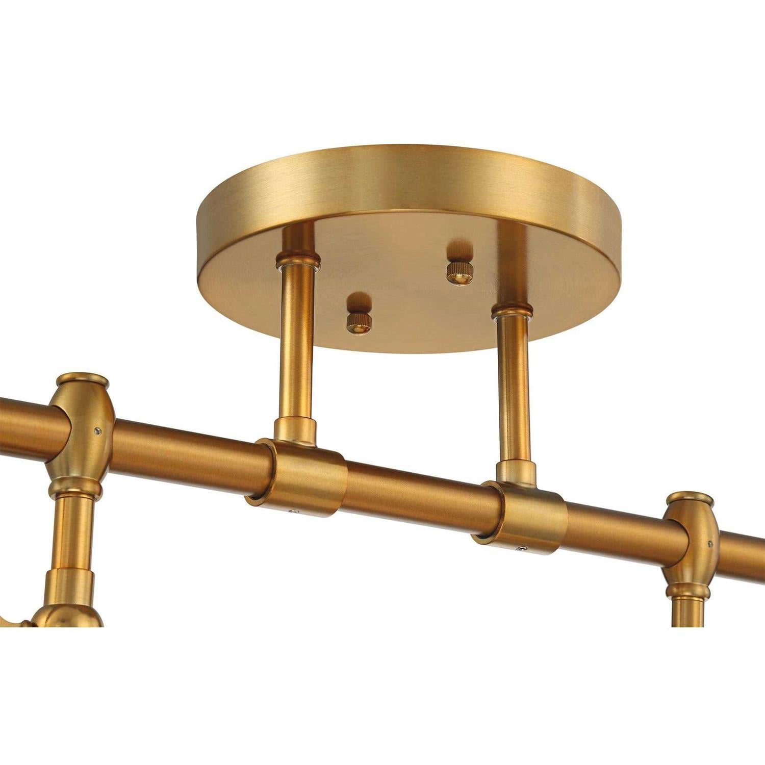 Pro Track Elm Park 4-Head Wall or Ceiling Track Light Fixture Kit Spot-Light Directional Adjustable