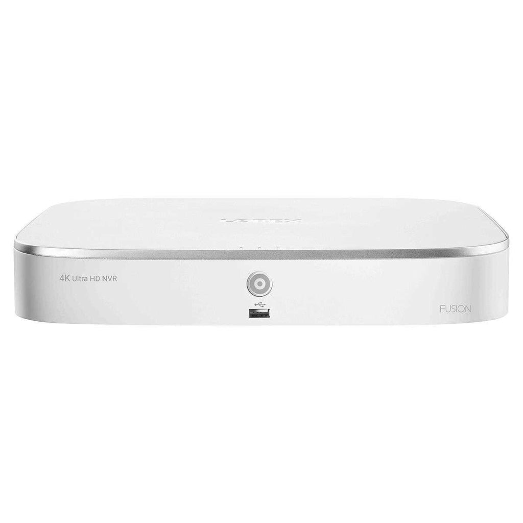 Lorex N841A82-W 4K 8-Channel Network Video Recorder with 2TB Storage, Smart Motion Detection, Voice Control and Fusion Capabilities