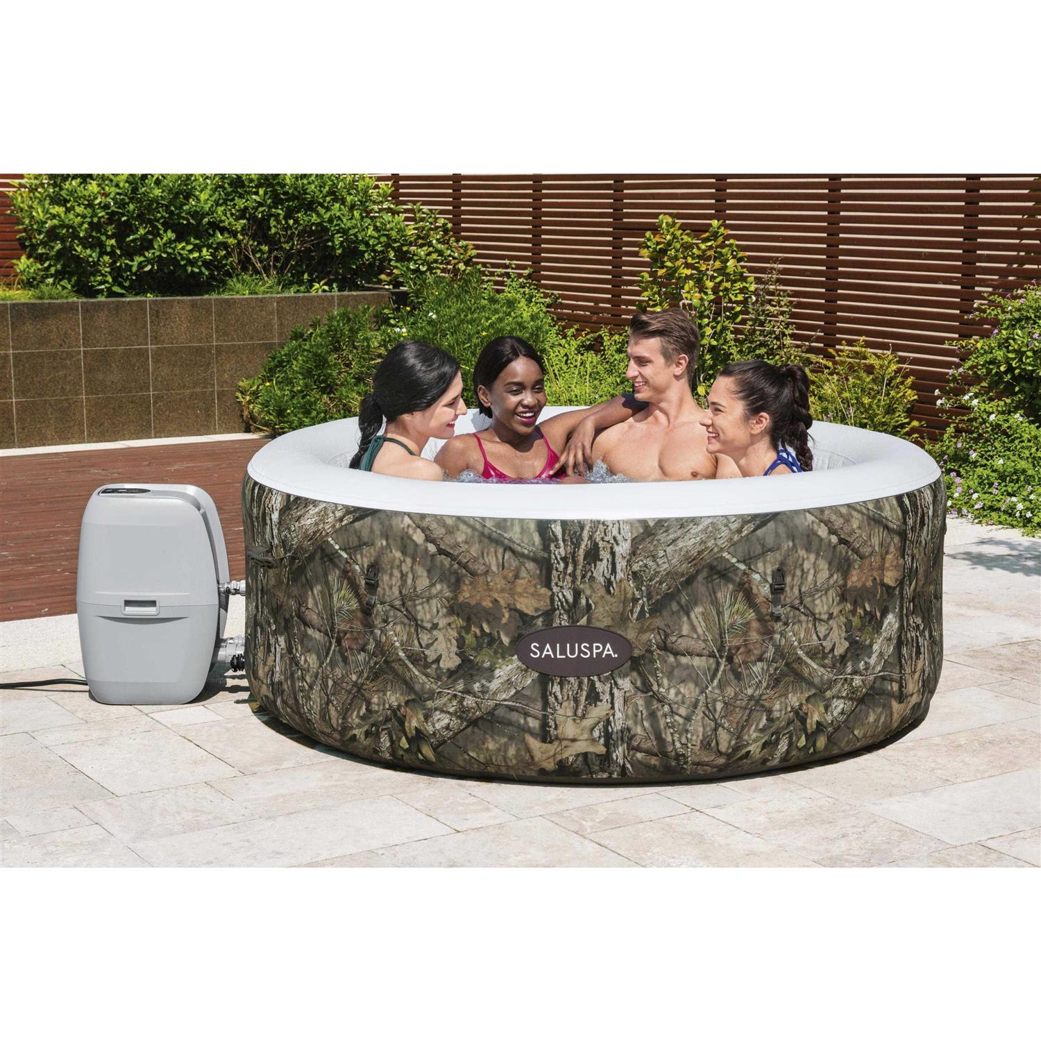 Saluspa Mossy Oak Iatable 2-4 Person 177 gal. Hot Tub
