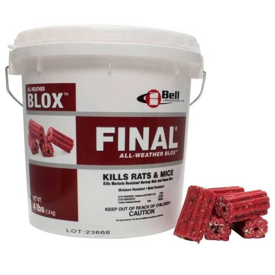 Bell Final Blox Rodent Bait Poison 18 #