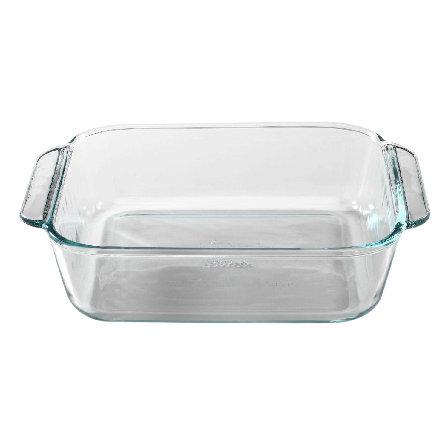 Pyrex Basics 8 inch Square Glass Baking Pan
