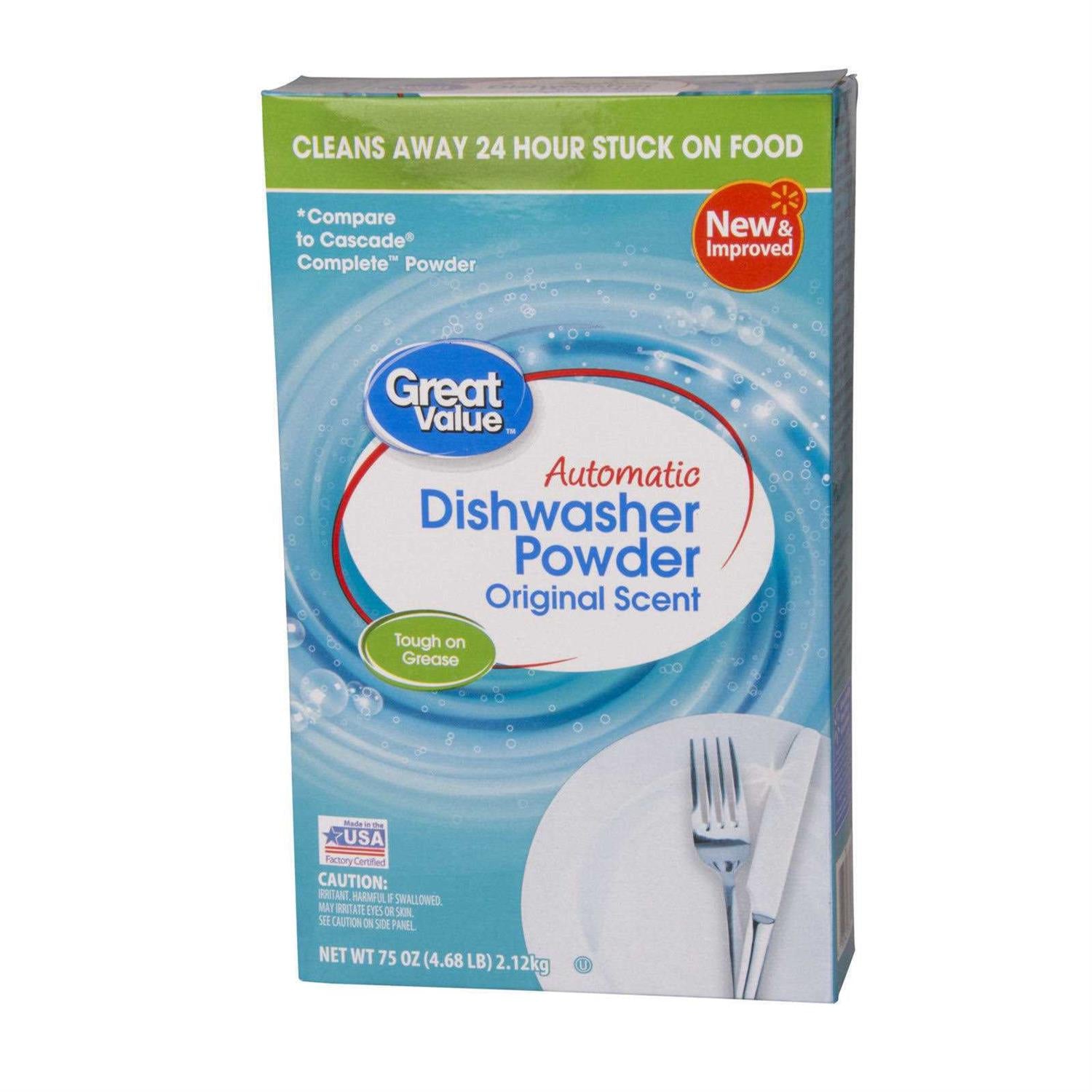 Great Value Automatic Dishwasher Powder