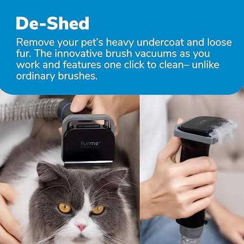 furMe Professional Plus Pet Grooming Vacuum Kit