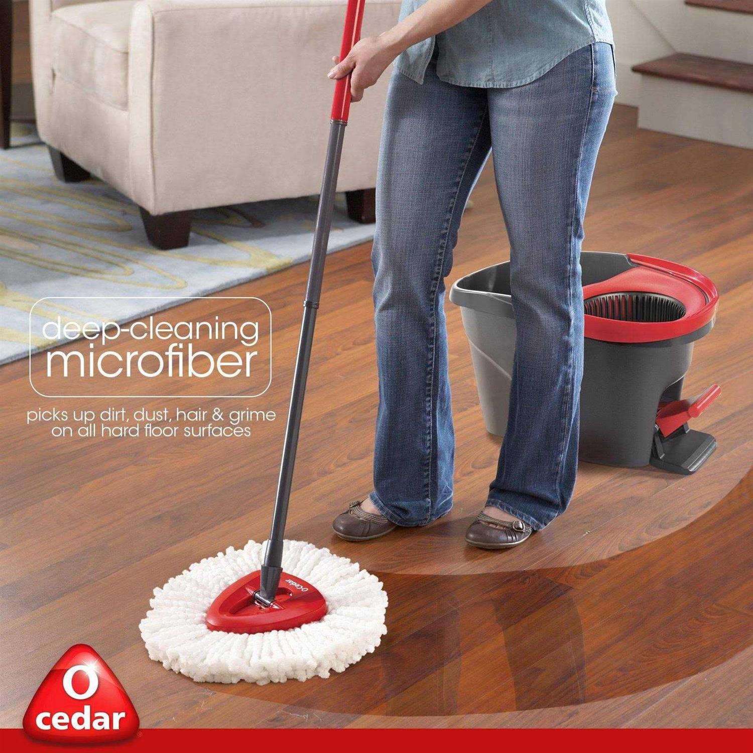 O Cedar EasyWring Spin Mop Bucket System