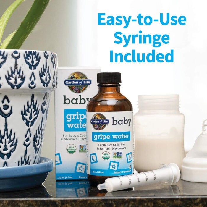 Garden of Life Baby Gripe Water 4 fl oz (120ml) Liquid