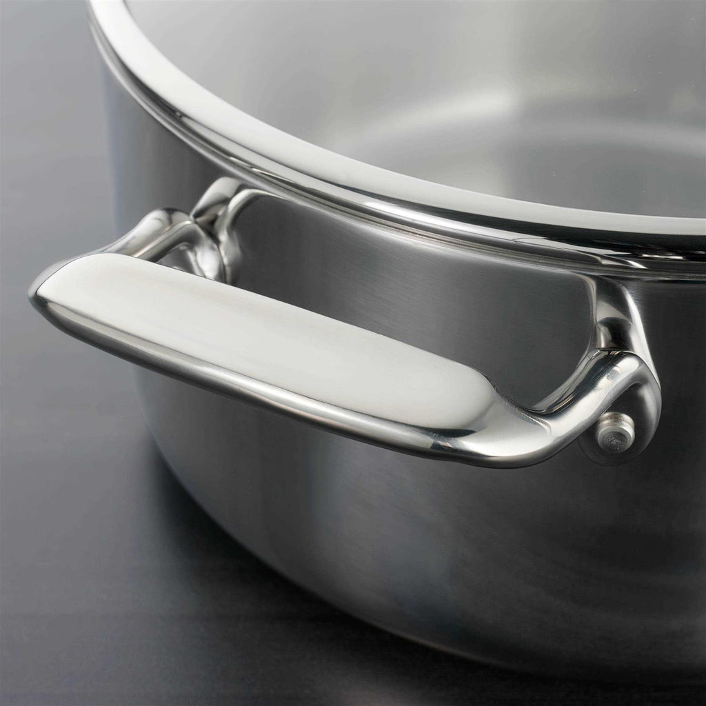 Tramontina 8-Piece Tri-Ply Clad Stainless Steel Cookware Set