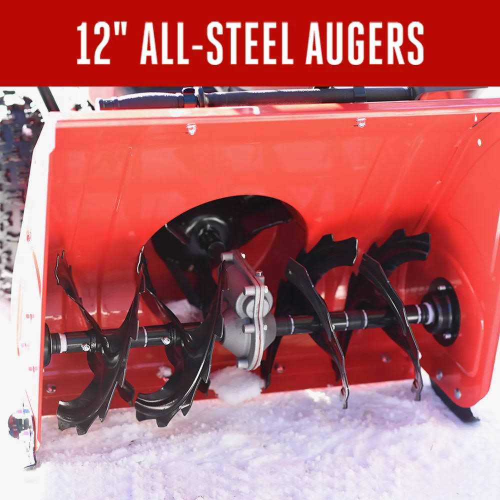 Powersmart 24 in. Two-Stage Gas Snow Blower with Electric Start and LED Light and Heated Handles
