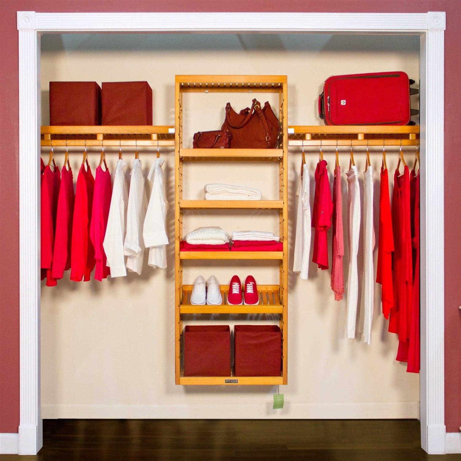 John Louis Home Depth Premier Closet Organizer