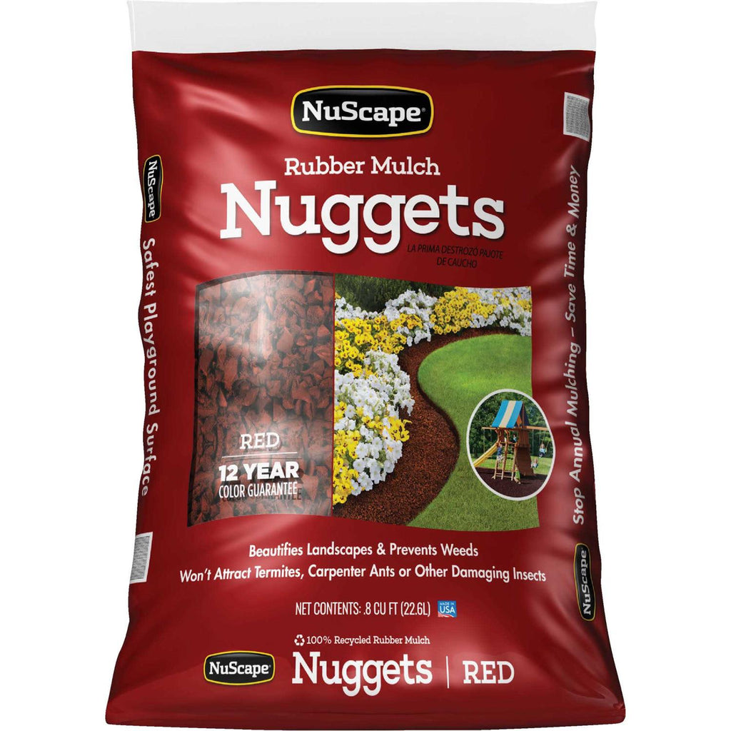 NuScape Rubber Mulch Red