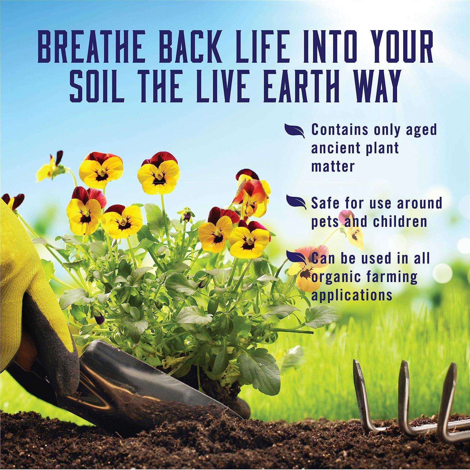 Live Earth Products Humate Soil Conditioner