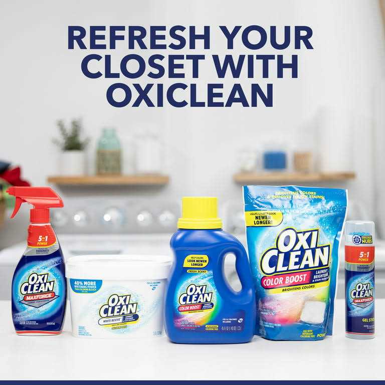 OxiClean Color Boost Brightener Stain Remover Liquid