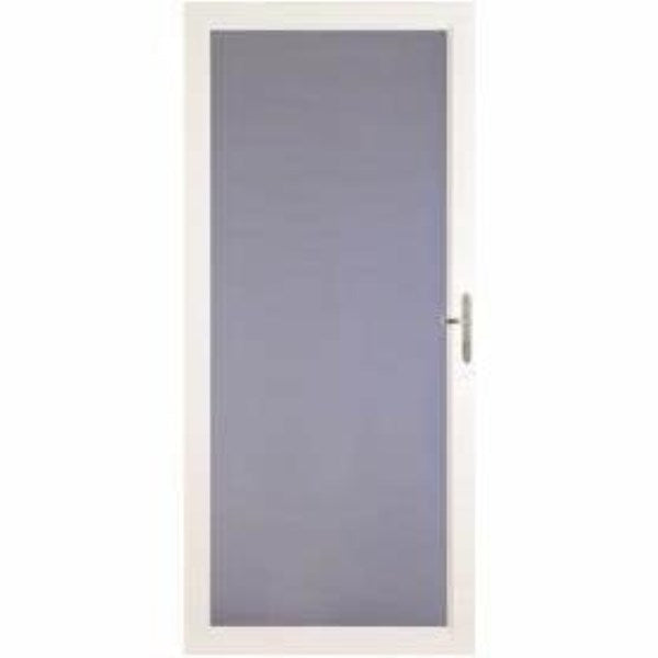 Larson Classic 36 In. W x 80 In. H x 1-1/4 In. Thick White Full View Aluminum Storm Door
