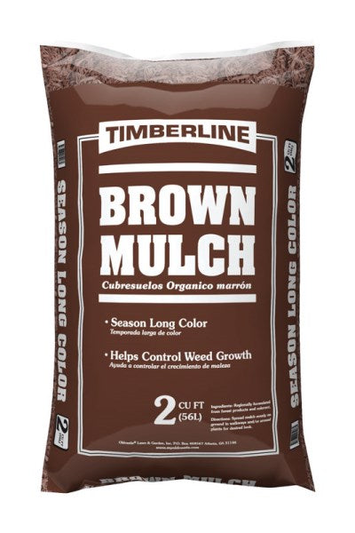 Timberline Brown Brown Mulch 2 cu. ft.