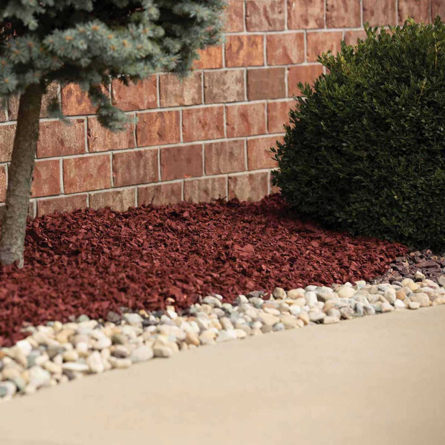 NuScape Rubber Mulch Red