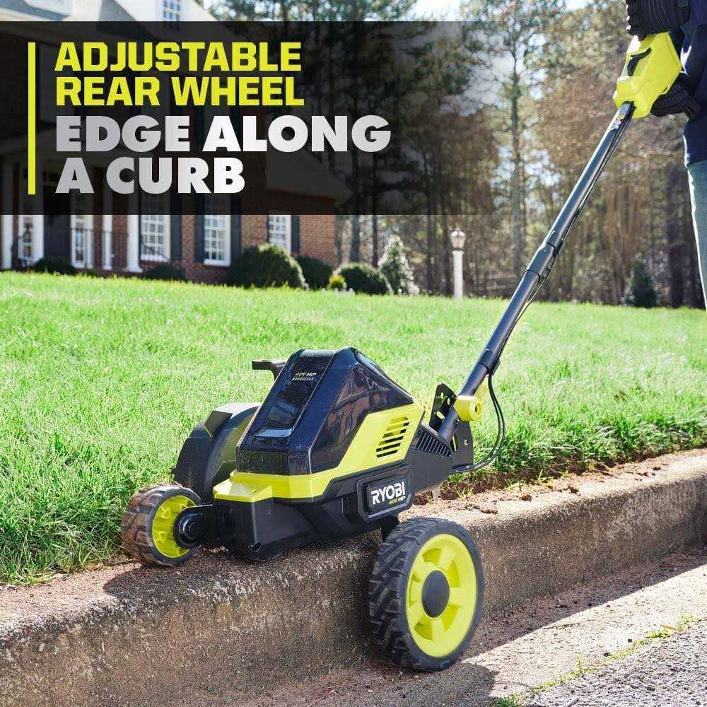 RYOBI 40V HP Brushless 9 in. Cordless Edger