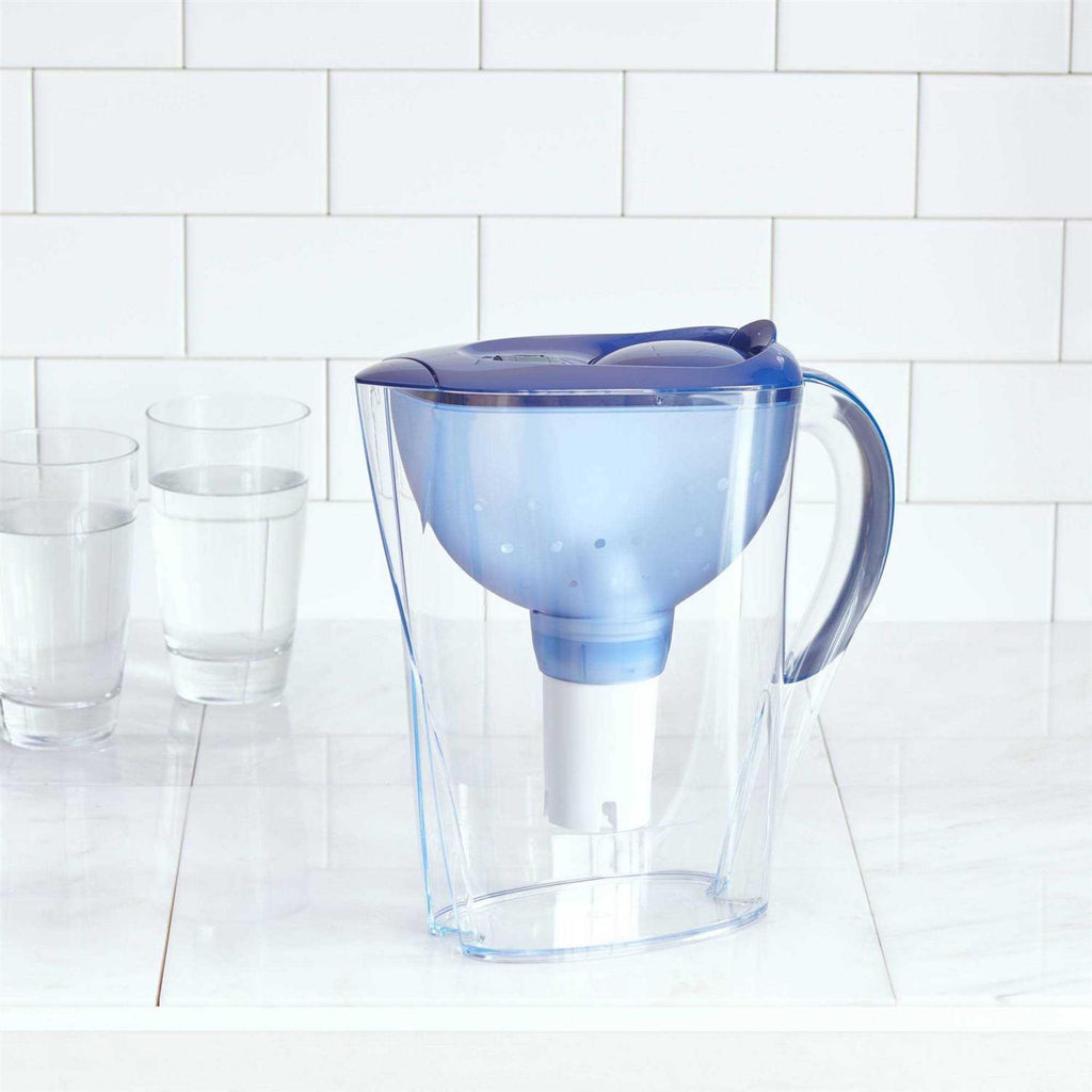 up & up Water Filtration Pitcher Navy 7 cup Capacity