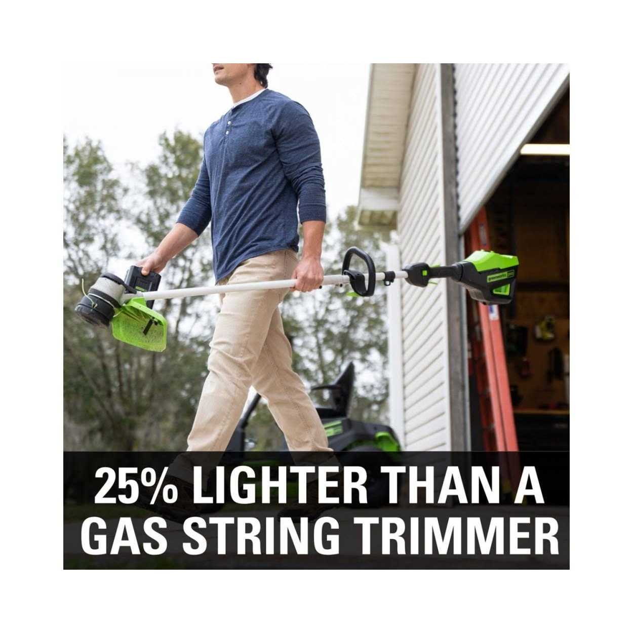 Greenworks Pro 60V 16 Brushless String Trimmer 2121002VTBT