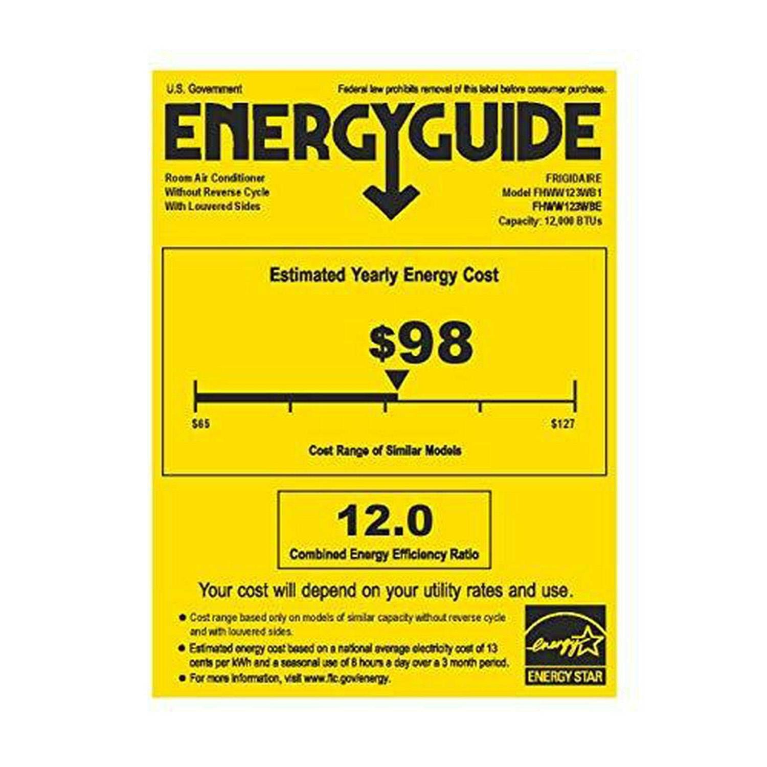 Frigidaire 12,000 BTU Connected Window-Mounted Room Air Conditioner