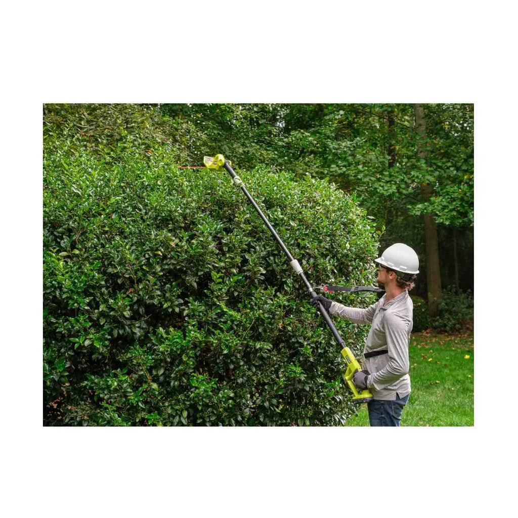 RYOBI ONE+ 18V 18in. Cordless Battery Pole Hedge Trimmer