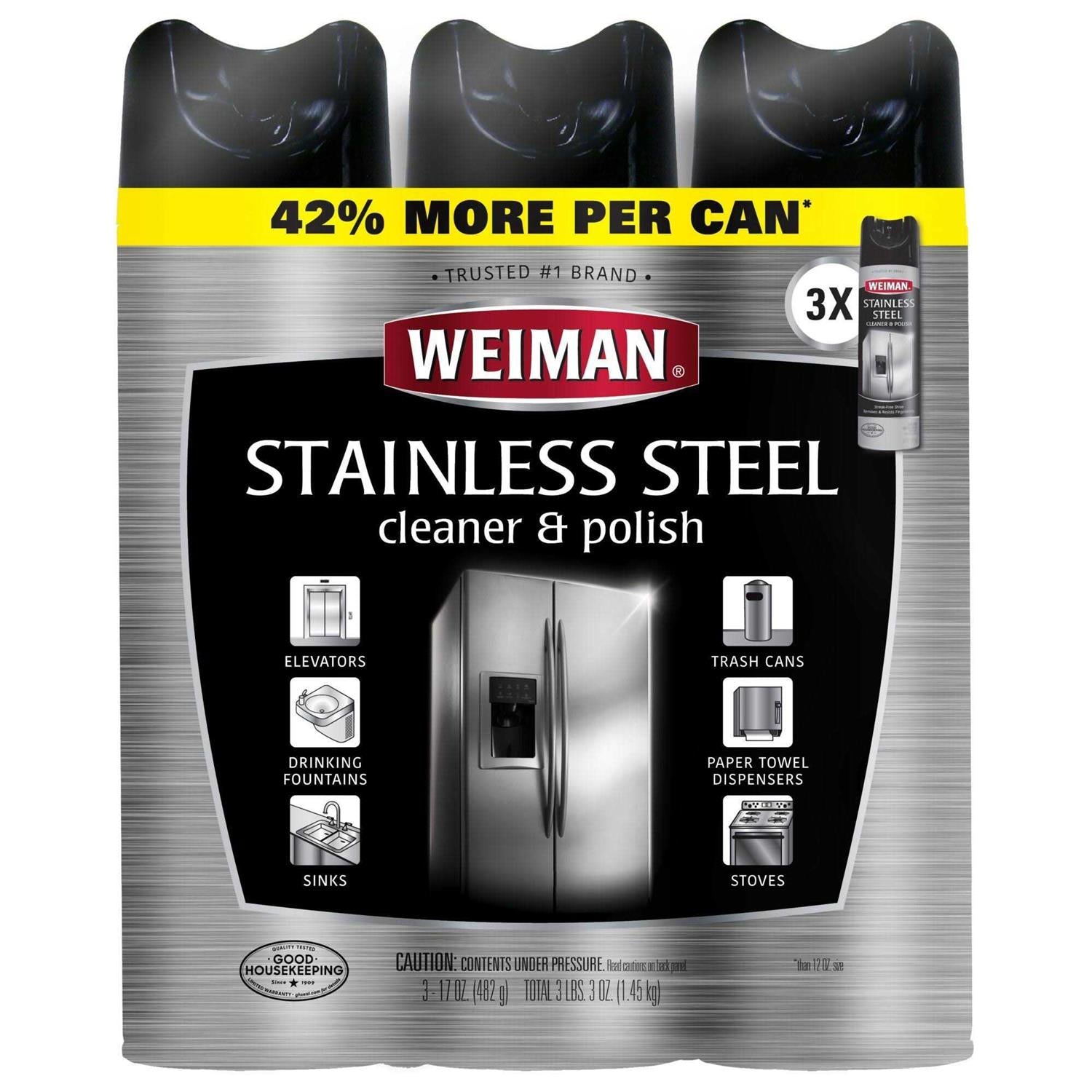 Weiman Stainless Steel Cleaner Polish