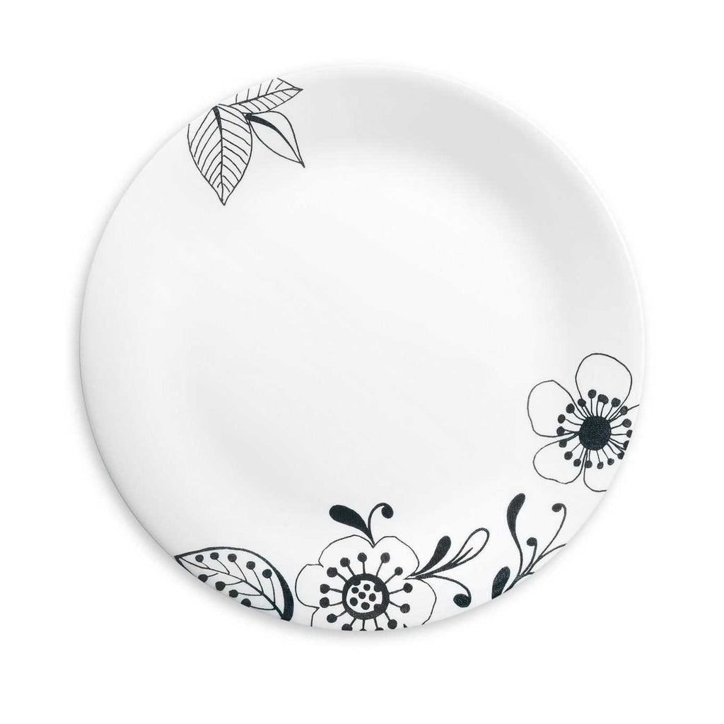 Corelle Floral Noir Dinnerware Set