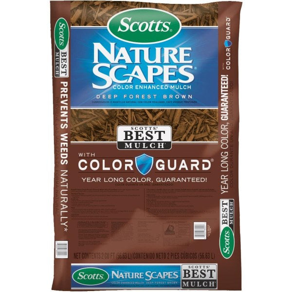 Scotts Naturescapes 2 Cu. Ft. Deep Forest Brown Shredded Hardwood Mulch