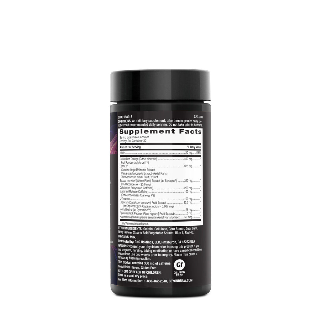 Beyond Raw® Burn MF™ Metabolic Formula - 90 Capsules (30 Servings)