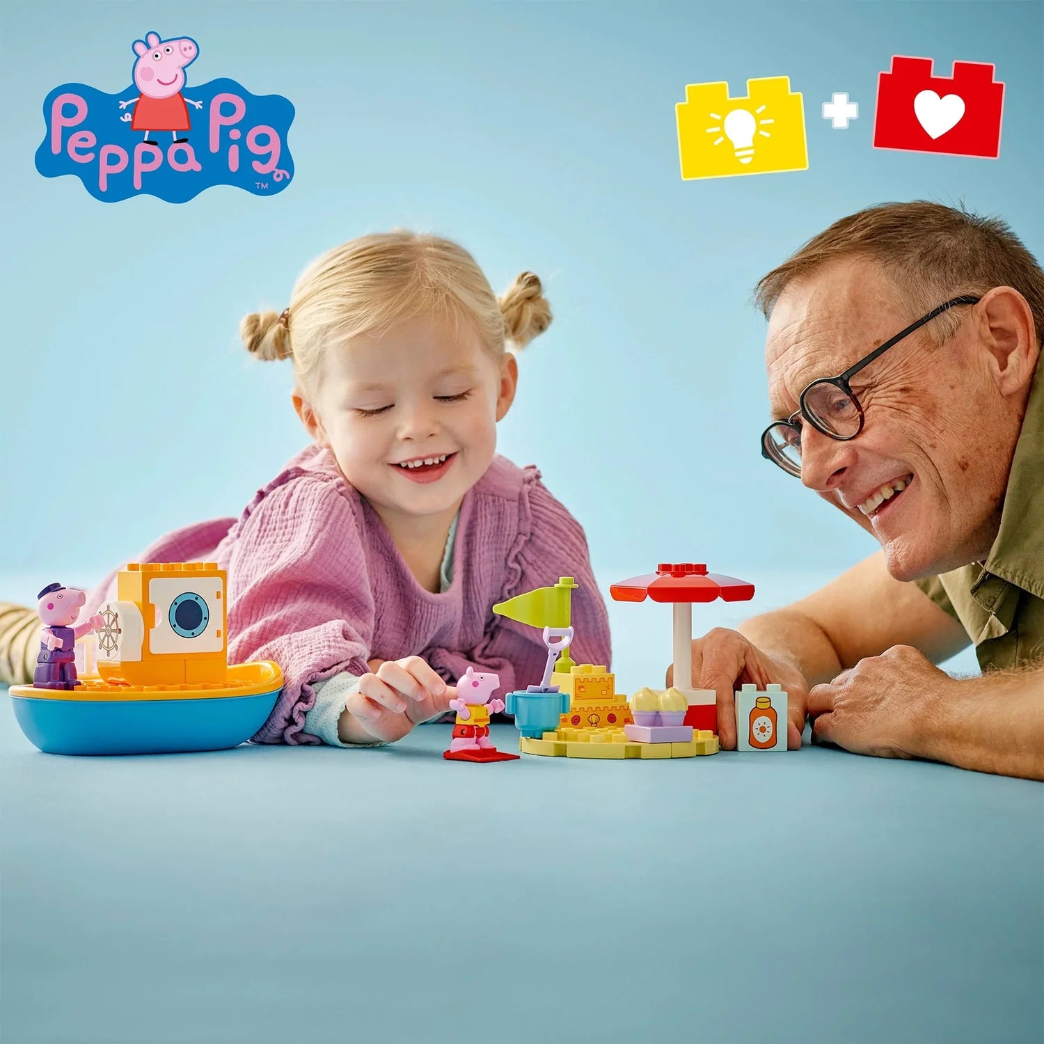 LEGO DUPLO Peppa Pig Boat Trip Toy for Toddlers 10432