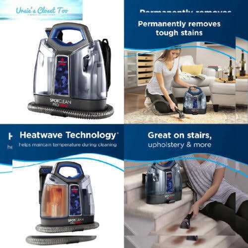 Bissell SpotClean Proheat Portable Spot Stain Carpet Cleaner