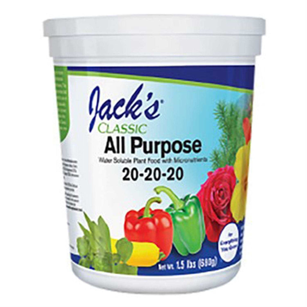 Jack’s Classic All Purpose 20-20-20 Fertilizer