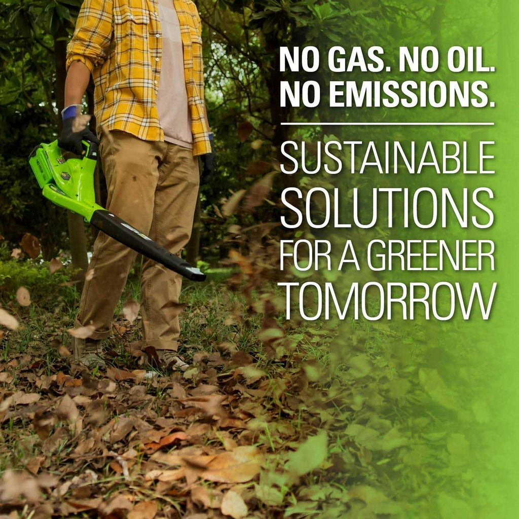 Greenworks 40V Brushless Cordless Leaf Blower / Vacuum 24312VT