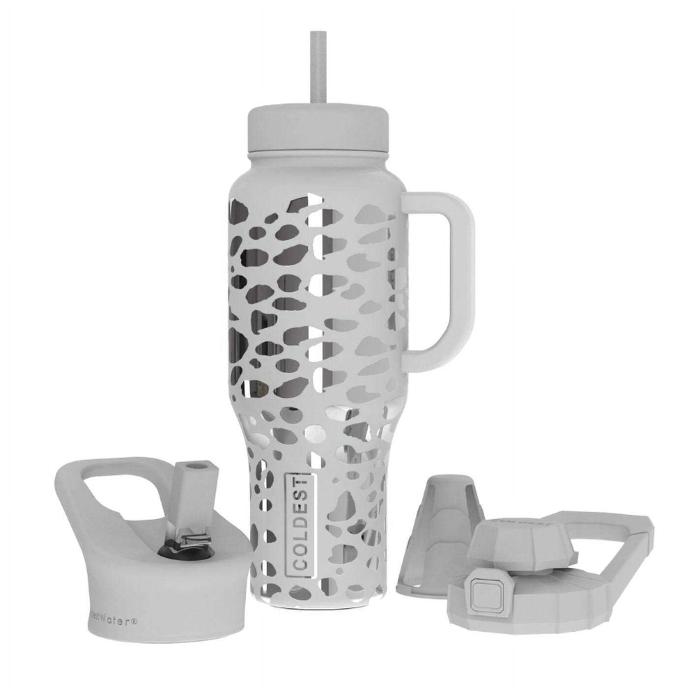 Coldest Limitless Bottle Water Bottle with Handle and 3 lids