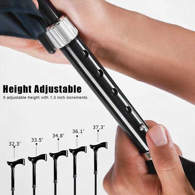 Lynkaye Walking Cane Umbrella Walking Sticks Crutch Umbrella
