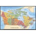 Trends International Map Canada Poster