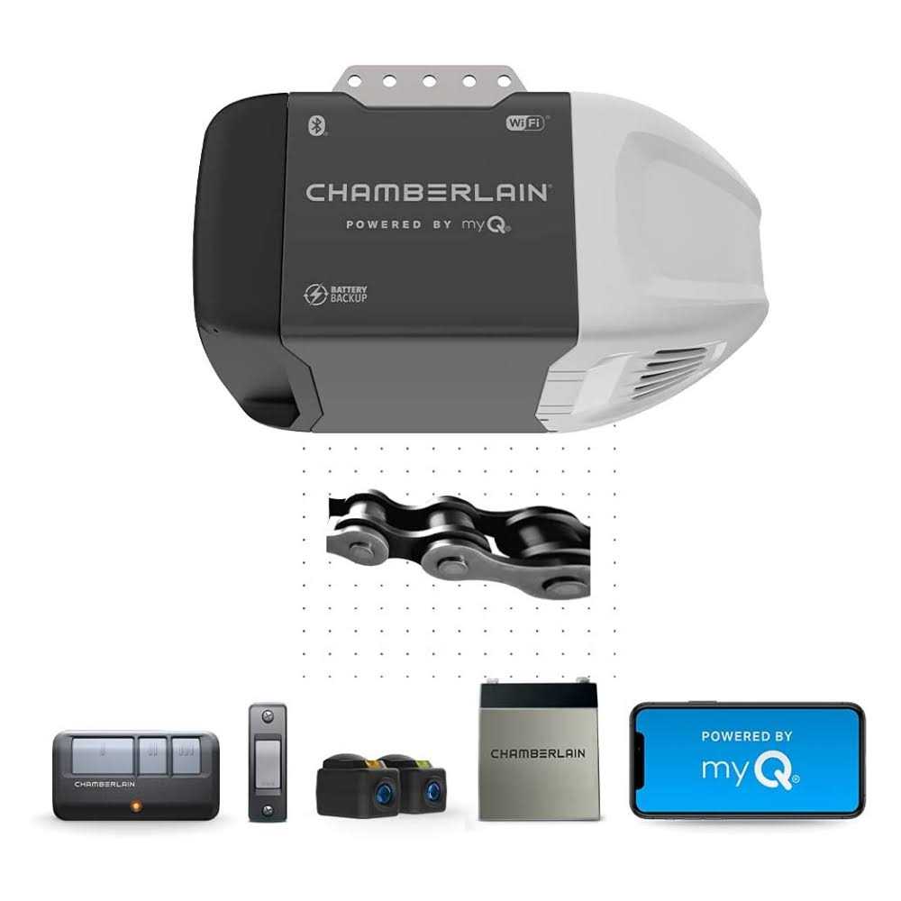 Chamberlain 1/2-HP Chain Drive Garage Door Opener C2212T