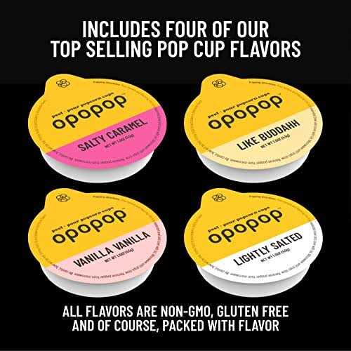 Opopop Gourmet Popcorn Variety Microwave Popcorn Kit